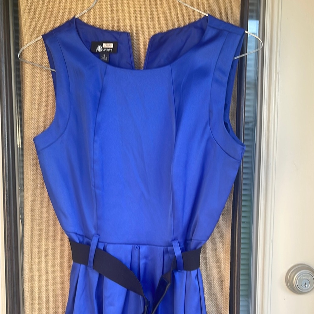 AB Studio‎ Royal Blue Midi Dress